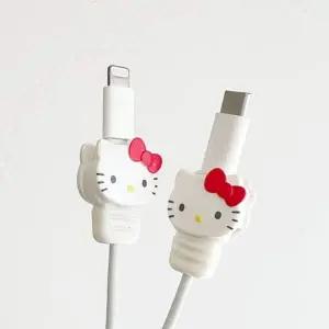 2개입 C타입 아이폰8핀 케이블프로텍터 갤럭시 충전기