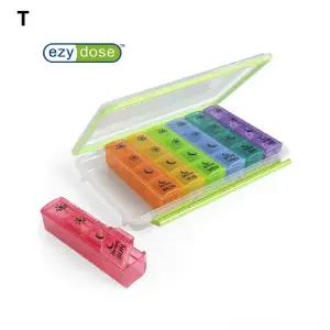 이지도즈 7일 4칸 분리형약통 70312 AP82미니박스 요일 플라스틱 영양제분할 출장용 휴대용 여행용 케이스