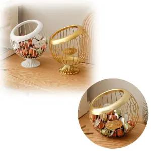 탁상용 철제 캡슐커피 보관함 탕비실 식탁 정리함 과자 간식 사탕 바스켓 인테리어 수납 바구니함 위정리함