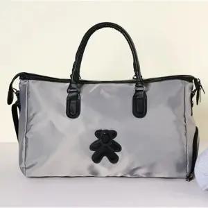 고품질 보스턴백 여성 여행 옷 출장 가방 그레이 기숙사용보스턴백 (WFKDXVK)