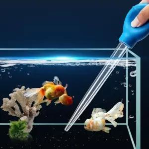 어항 환수 스포이드 연장형 세트 수족관 청소용 도구 색상랜덤 어항물갈이