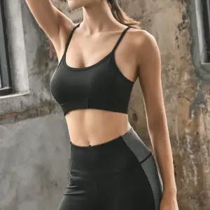 기본 무지 여자 스포츠탑 브라 요가복 헬스 상의 운동상의 여성 여성티 셔츠 요가 필라테스 휘트