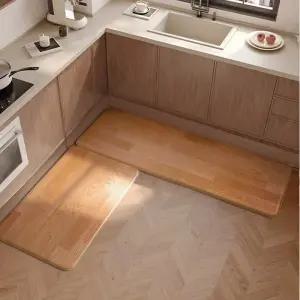 발편한 PVC 양면 주방 매트 10T 대다용도 싱크 욕실 발판 현관