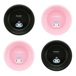 마이멜로디 쿠로미 그릇 4종 세트어린이식기 접시 캐릭터 아기