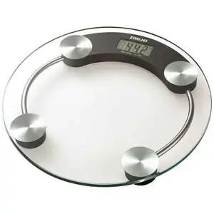 지민스 ZS 100 디털예쁜디지털체중계 가정용 다용도 업소용 운동용 헬스 투명 원형 심플 디털 디탈 예쁜