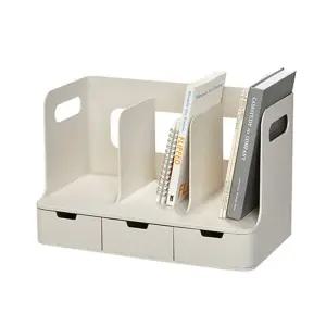 시스맥스 올리오 책꽂이 3단 BG서류 진열대 정리 데스트 상정리 공꽂이 홀더 인테리어 수납