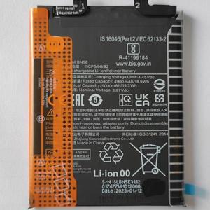 Miui 샤오미 레드미 노트 11E 프로 BN5E 배터리용