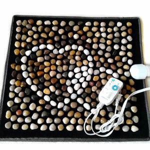 발지압 매트 온열 자갈 부모님 온도조절 지압판 40x50 컬러스톤스타일 50/50