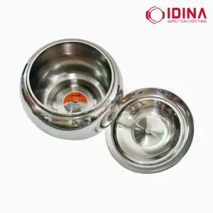 스텐 요강심플 다용도 특대형 고급 변기통 배변통 변보조통 조용품 레스 원형 가정용