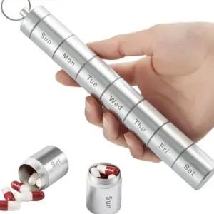 7칸 알약 케이스 1개 보관함 보통 알통 요일통 약통