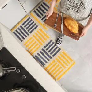 키밍 주방 싱크대 발매트 흡수 현관 러그긴 화장실 욕실 호텔 특대 씽크대 다용도 두꺼운 수건