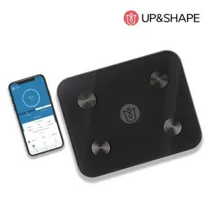 업앤쉐이프 미니 어플 체중계측정도구 몸무게 몸무게기 디지털 전자 일반 가정용 측정기