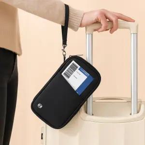 트레정 RFID 차단 여권 지갑 안티스키밍 파우치RFID RFID방지 RFID케이스 RFID치