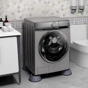 세탁기 진동방지 패드 1개 드럼 세탁 건조기 받침대 세탁기받침대