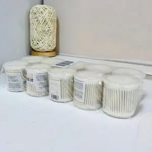 쿠션왕 플러스 종이 면봉 200P 10개입 케이스형일회용 1회용 수정용 화장 메이크업 뷰티