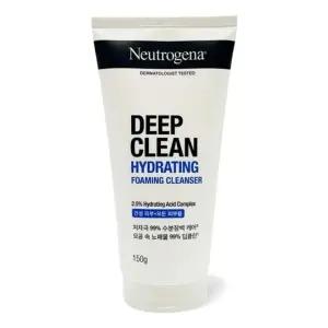 뉴트로지나 건성피부 딥클린 세안제 포밍 클렌저 150g징폼 폼징