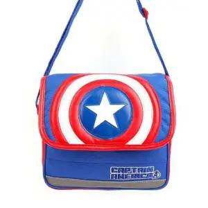 캡틴아메리카 키즈 크로스백 어린이 보조백아동백 여아백 어린이백 외출가방 폰백 핸드 캐릭터 유아 초등학
