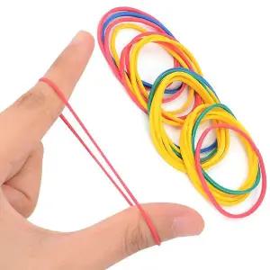 [콩심팥심]칼라 고무줄 포장용 끈 밴드 20P