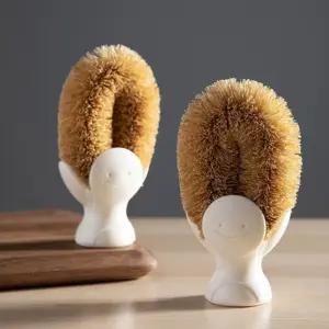 미니멀 스탠드형 주방수세미 1개물병솔 세척 물병 소모품