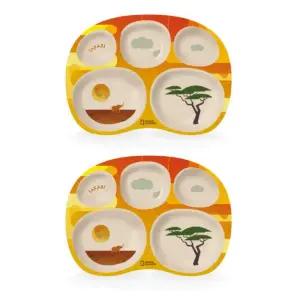 릴팡 유아 식판 어린이 식기 자기주도 유아식 준비 X2