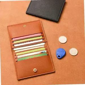 똑딱이 사각 카드지갑 1P 학생 직장인 교통카드 지갑