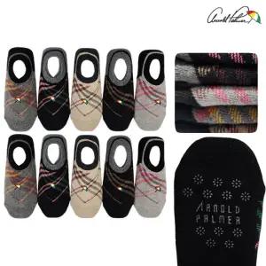 아놀드파마 여성 덧신 양말 미끄럼방지덧신 도톰한 파일 겨울 국산 10족 선물