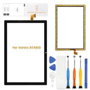 10 1인치 Vortex BTAB10 BTAB 터치스크린 패널 디지타이저 전면 유리 키트용 Olivechard 고감도 교체