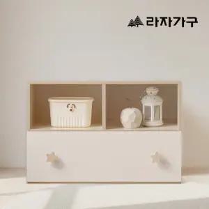 라자가구 베니 E0 키즈 800 서랍 수납 책장(원목발)