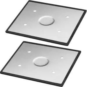 포터-케이블 330 교체용 베이스 플레이트 백킹 패드 시트 샌더 예비 부품 110x100mm와 호환되는 ECSiNG