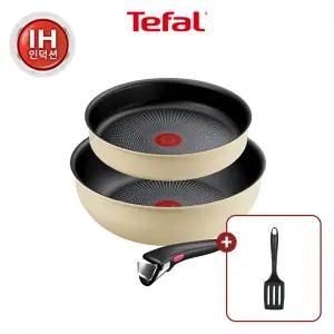 [테팔] 매직핸즈 인덕션 크렘 드 버터 3P +비앤비뉴 뒤집개