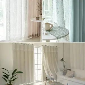 [4장세트] 까르데코 암막+레이스 커튼 36종/거실 안방 작은창 방한방풍