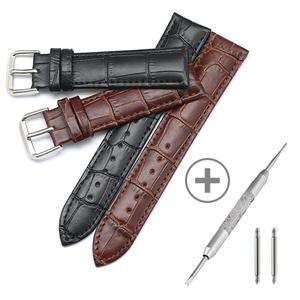 악어무늬 가죽시계밴드 시계줄 시계공구