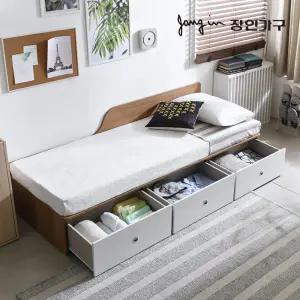 [롯데단독]피콜로 빅서랍 데이베드 침대_세미싱글 매트제외