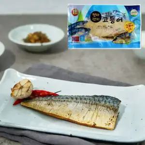 마켓큐브 전자렌지고등어 120g 15팩 냉동 고등어구이 노르웨이 전자레인지 생선구이