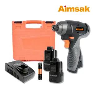 아임삭 AI414M 3G 14.4V 임팩드릴 2.0Ah 배터리 2개