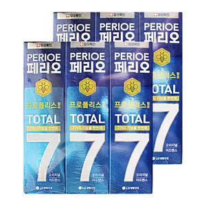 엘지 페리오 토탈7 치약 오리지널 어드밴스140g 3입 2개