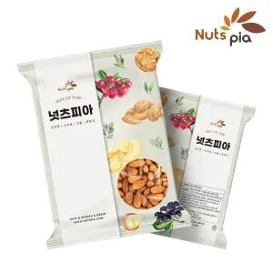 넛츠피아 25년 햇 생 아몬드 2kg (1kg x 2봉) 견과류