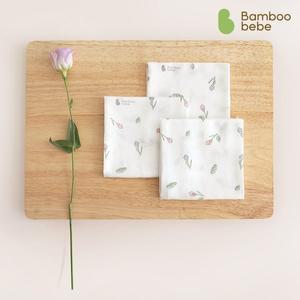 [밤부베베]브랜드위크(12~18) [밤부베베] 시그니처 엠보손수건_아기꽃망울 5장
