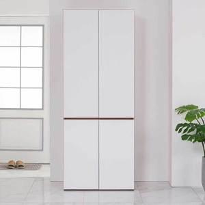 [바로방 가구]오프 800 주방 양문 수납장 키큰 홈카페 부엌 다용도 그릇 보조 선반장