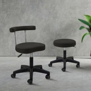 JM 등받이 미용 스툴 보조 의자 BS의자 속눈썹 네일 반영구 진료 진찰