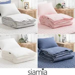 siamia 미체 풍기인견100  호텔식 여름 누빔이불 퀸특대형