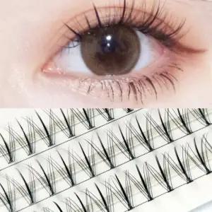 아이돌 가닥 속눈썹 셀프 연장 속눈썹 연예인 붙이는 인조 눈썹