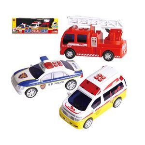 바니랜드 출동 구조대(소방차 경찰차 구급차 3종세트)