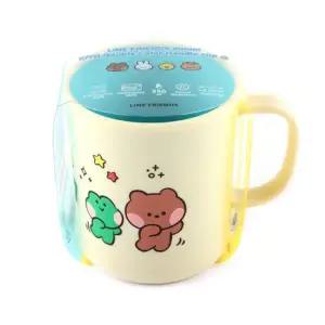 [텐바이텐]라인프렌즈 더블컬러핸들컵L 2251