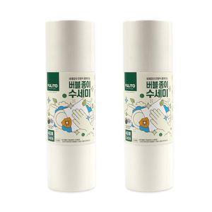 뿌리또 버블 종이수세미 롤형, 40매, 2개, 총 80매