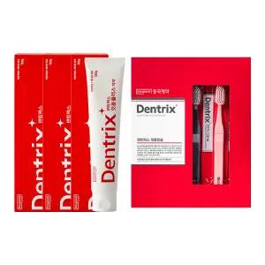 덴트릭스 잇몸플러스 치약 160g 3개 + 잇몸칫솔 5입 1세트