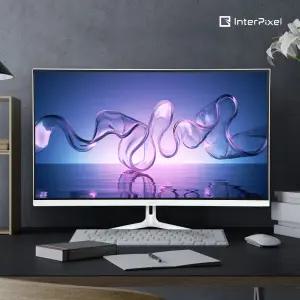 인터픽셀 IPU3212 UHD 4K IPS 60Hz 80.01cm 화이트 모니터 리모컨 HDR PIP PBP
