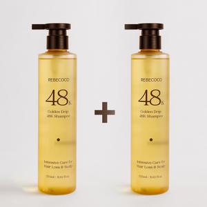 [레베코코] 골든드립 48K샴푸 255ml X 2개