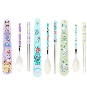 [텐바이텐]한교동 포차코 포켓몬 주니어 슬림 진공 스텐 수저 케이스 3P 세트