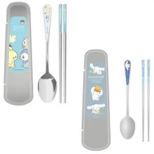 [텐바이텐]시나모롤 포켓몬 슈퍼클린 올스텐 수저 케이스 3P 세트